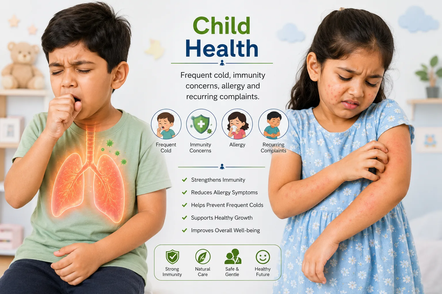 Homeopathy care for child health and immunity concerns