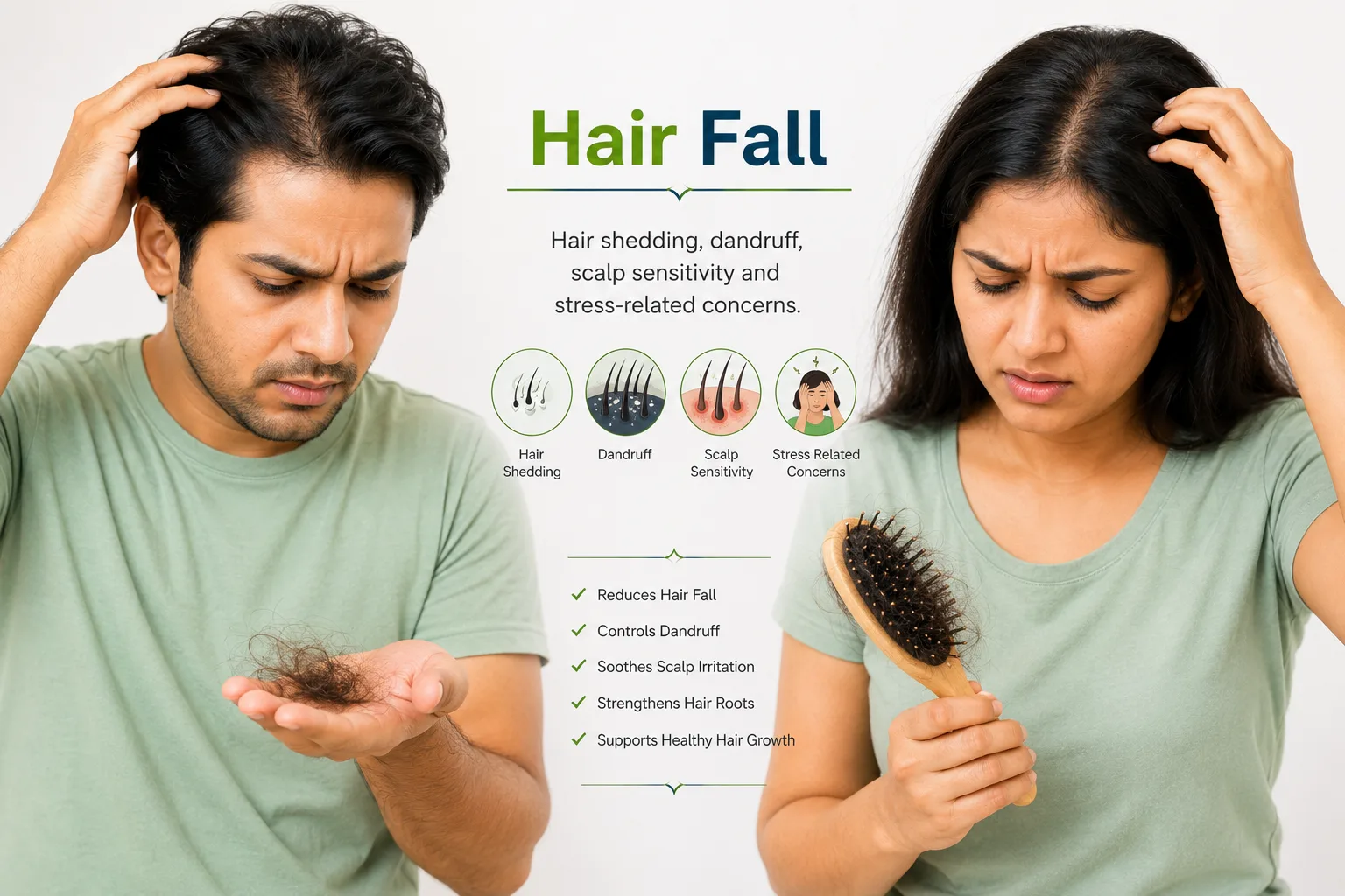 Homeopathy care for hair fall and scalp concerns