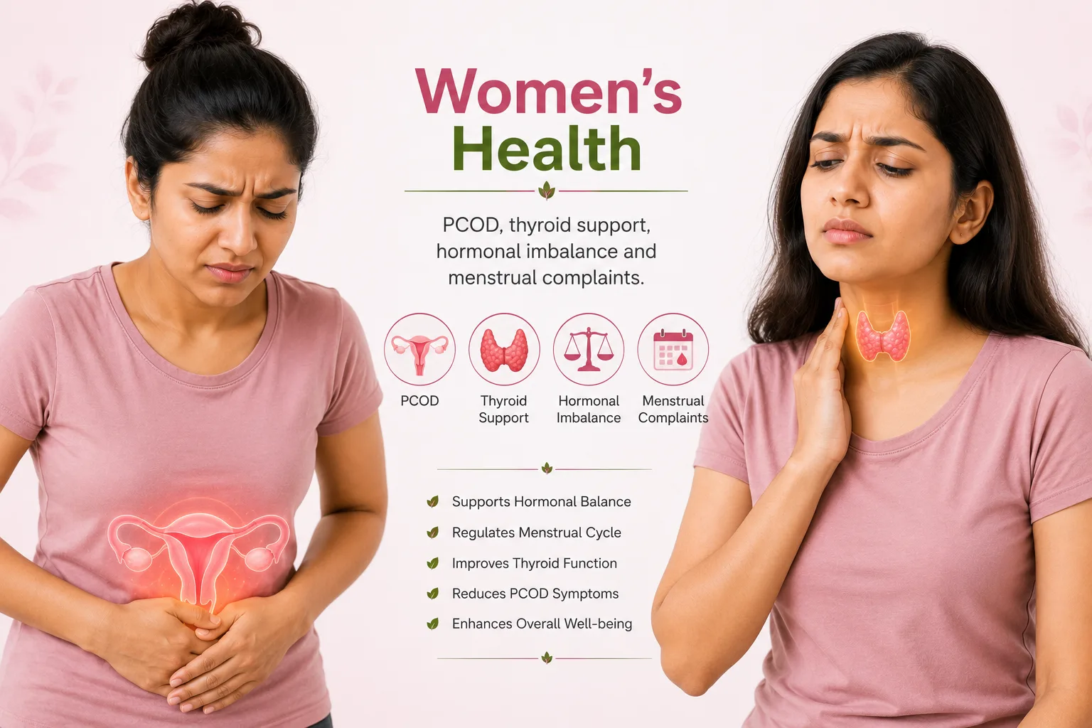 Homeopathy care for PCOD and women's health